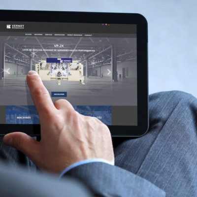 Site Vernet Behringer - Propulse, agence créative