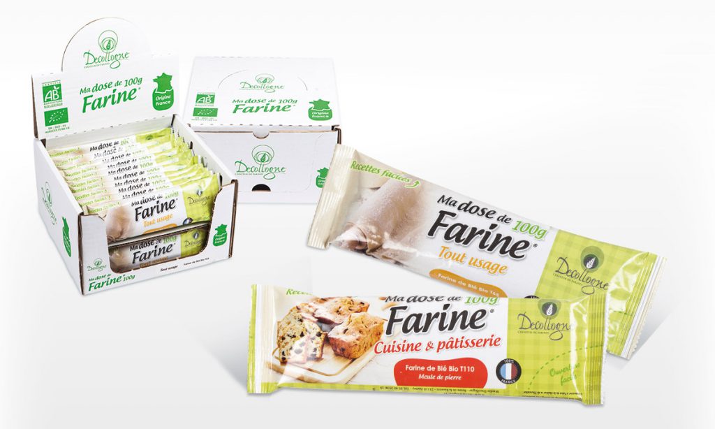Packaging Ma dose de farine Decollogne 