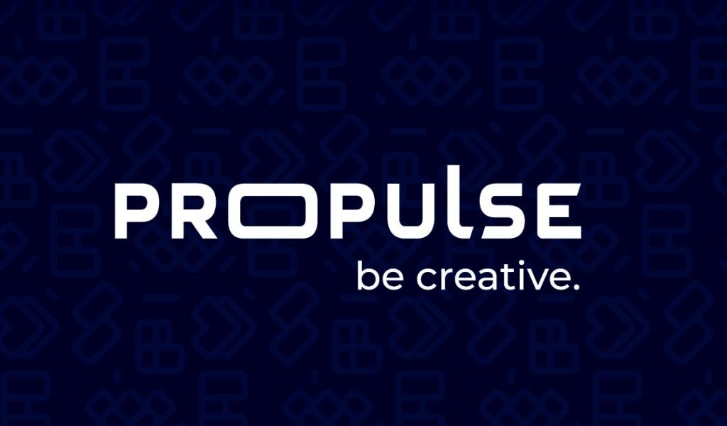 Logo Propulse, be creative.