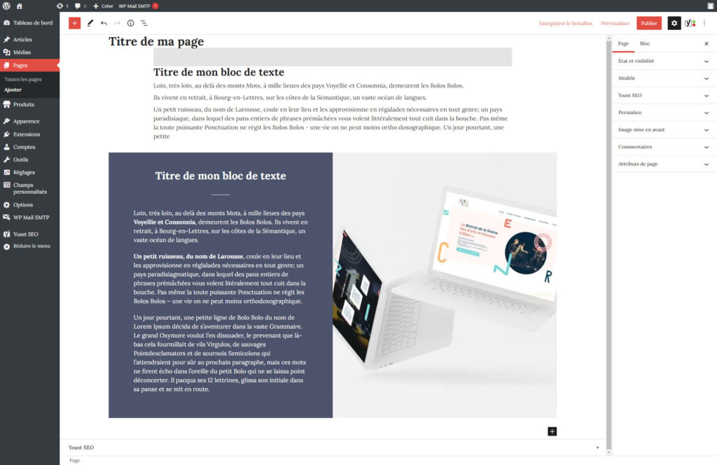 WordPress x Gutenberg