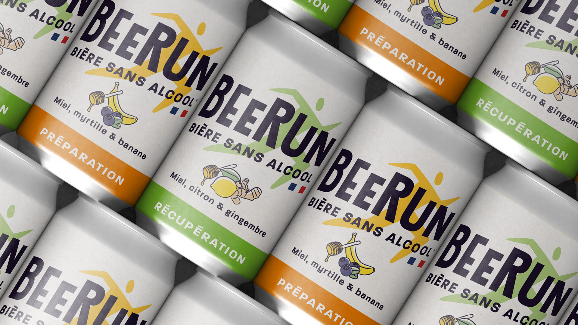 Création d'une gamme de packaging pour Brasserie de France