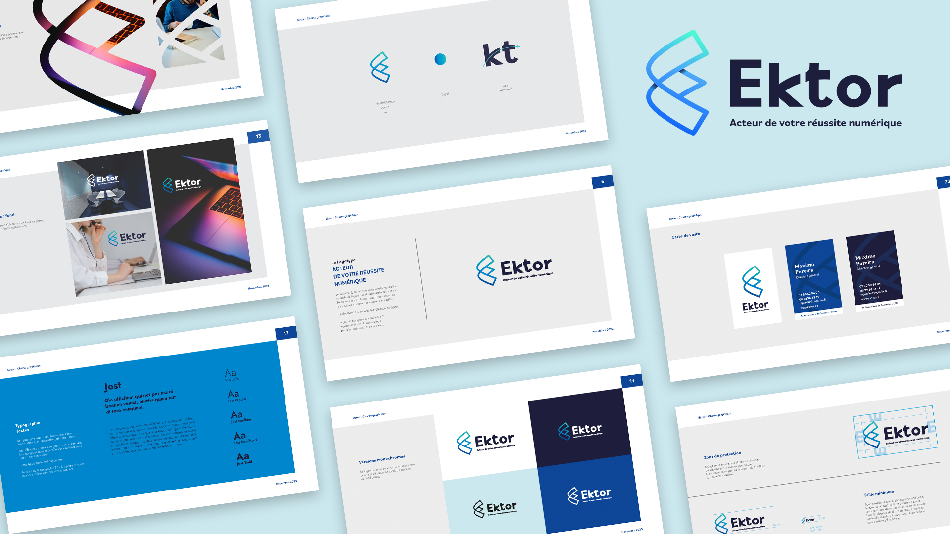 Charte graphique Ektor - Propulse