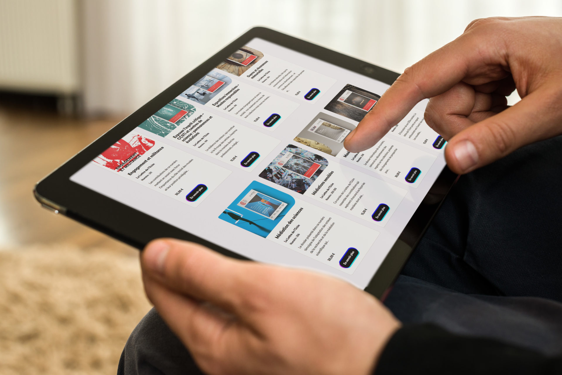 Développement d'un e-shop personnalisé pour l'OCIM - Propulse