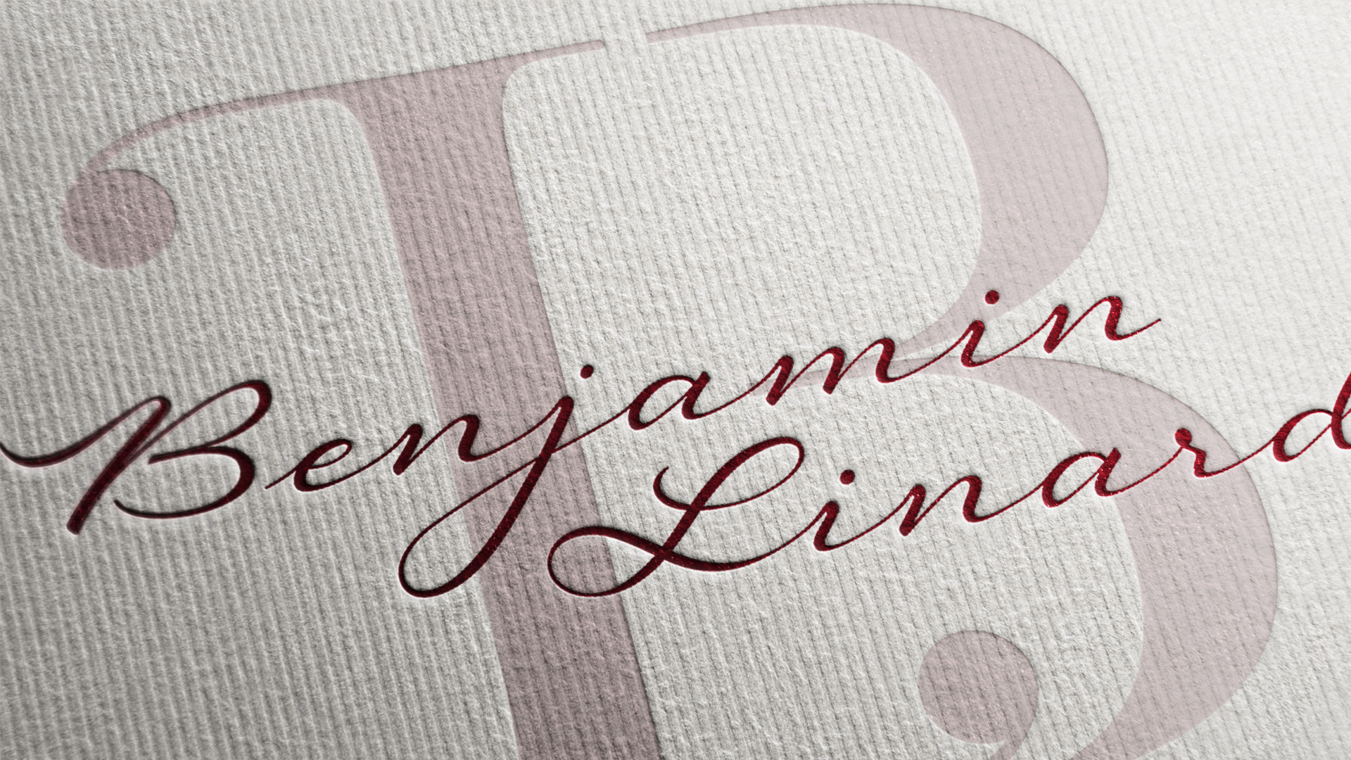 Benjamin Linard Logo et baseline