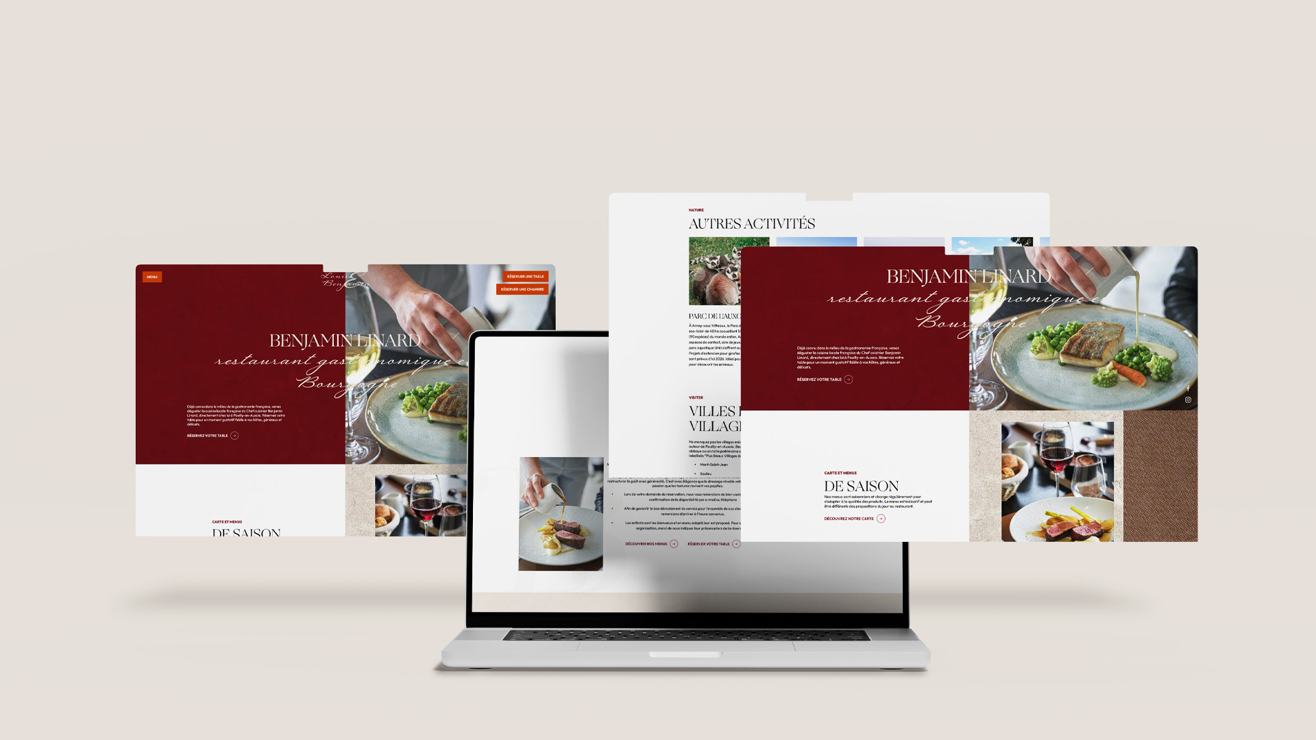 BENJAMIN LINARD webdesign
