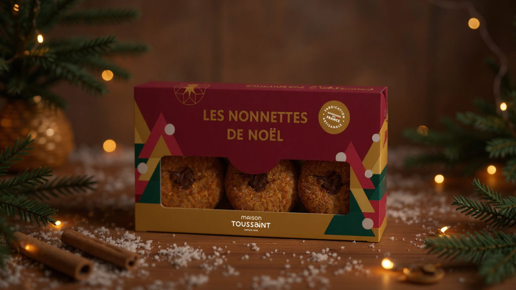 Ho ho ho ! Les packagings Maison Toussaint passent en mode Noël