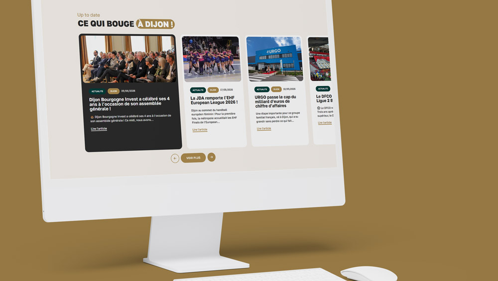 Actualités - Site web Dijon Bourgogne Invest - Propulse